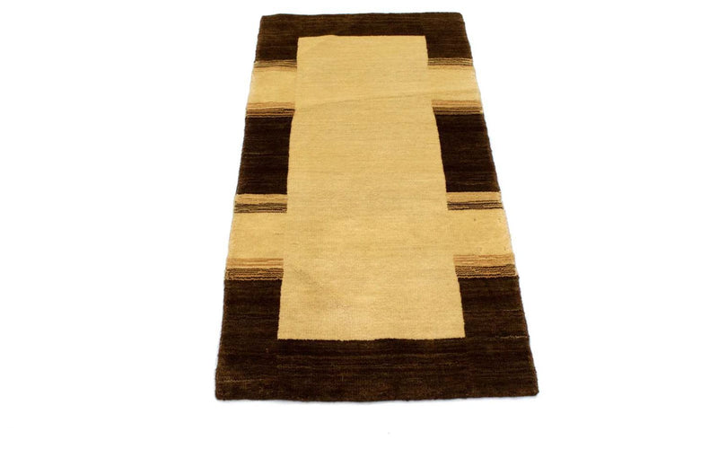 Tapis en laine - 110 x 60 cm - beige