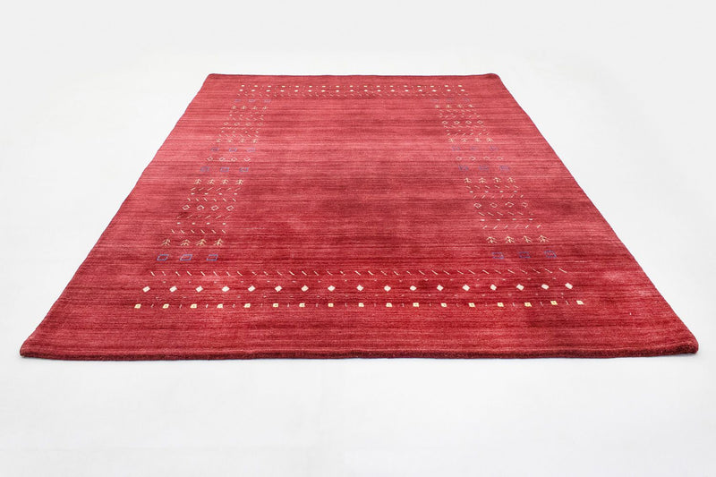 Wollteppich 240 x 170 cm Wohnzimmer Teppich