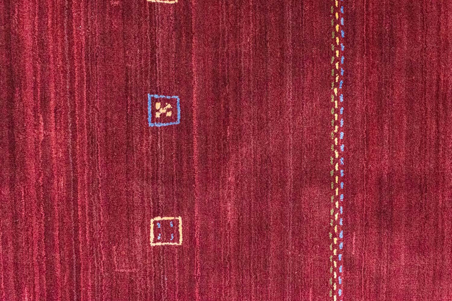 Tapis en laine - 240 x 170 cm - rouge