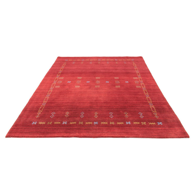 Tapis Gabbeh - Loribaft Softy - 240 x 170 cm - rouge foncé