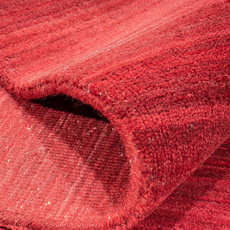 Tapis Gabbeh - Loribaft Softy - 240 x 170 cm - rouge foncé