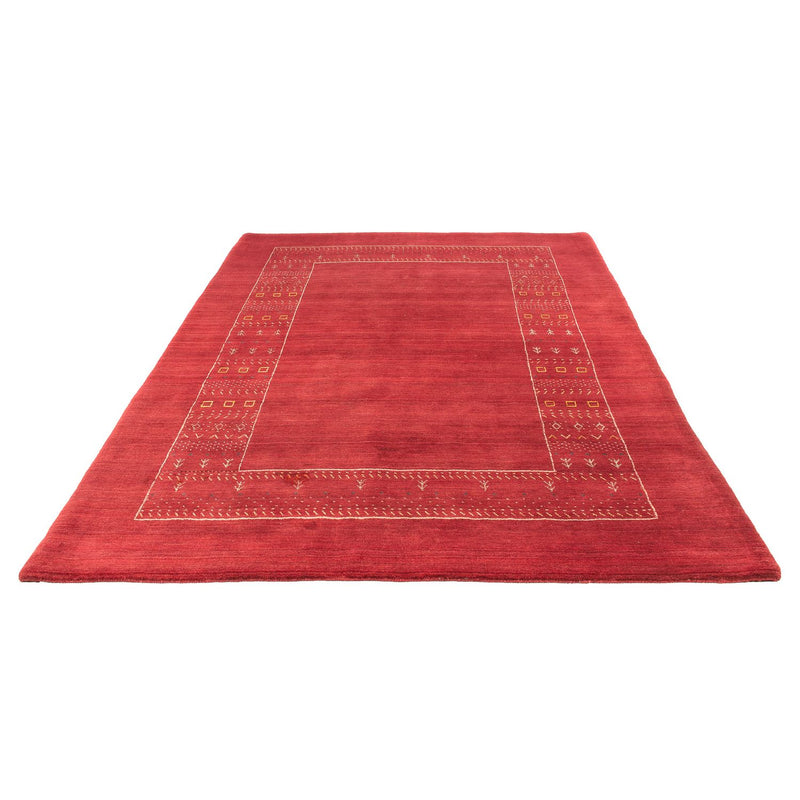 Tapis Gabbeh - Loribaft Softy - 240 x 170 cm - rouge foncé