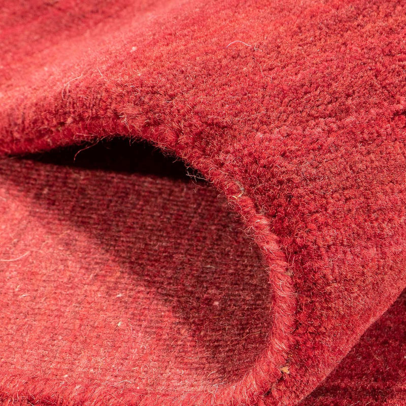 Tapis Gabbeh - Loribaft Softy - 240 x 170 cm - rouge foncé