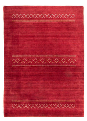Tapis Gabbeh - Loribaft Softy - 240 x 170 cm - rouge foncé