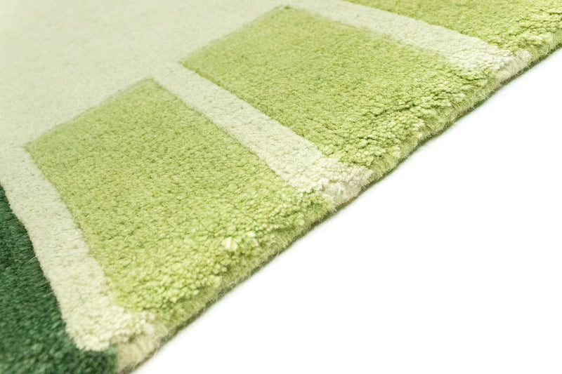 Tapis Népalais - 180 x 120 cm - vert clair