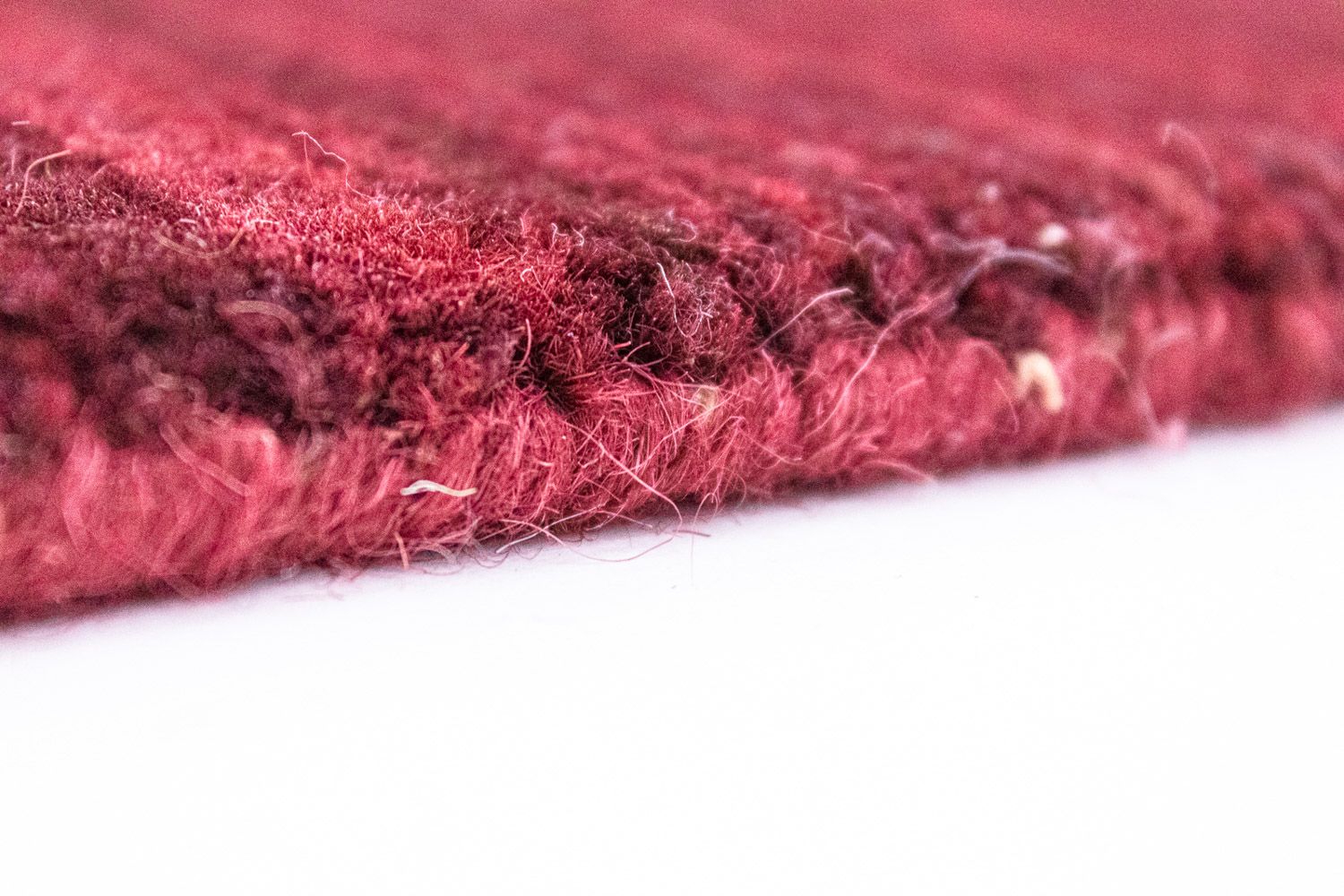 Tapis Gabbeh - Softy - 240 x 170 cm - rouge