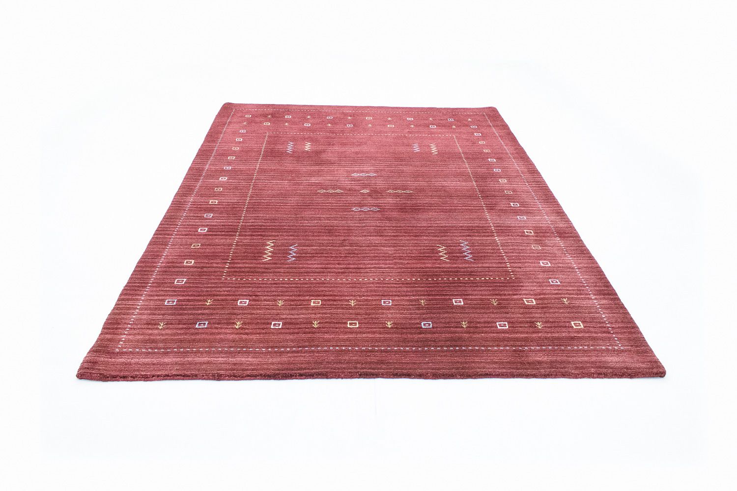 Tapis Gabbeh - Softy - 240 x 170 cm - rouge