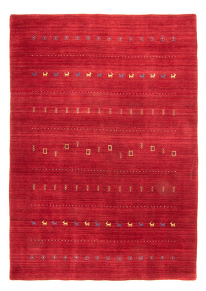 Tapis Gabbeh - Loribaft Softy - 240 x 170 cm - rouge foncé