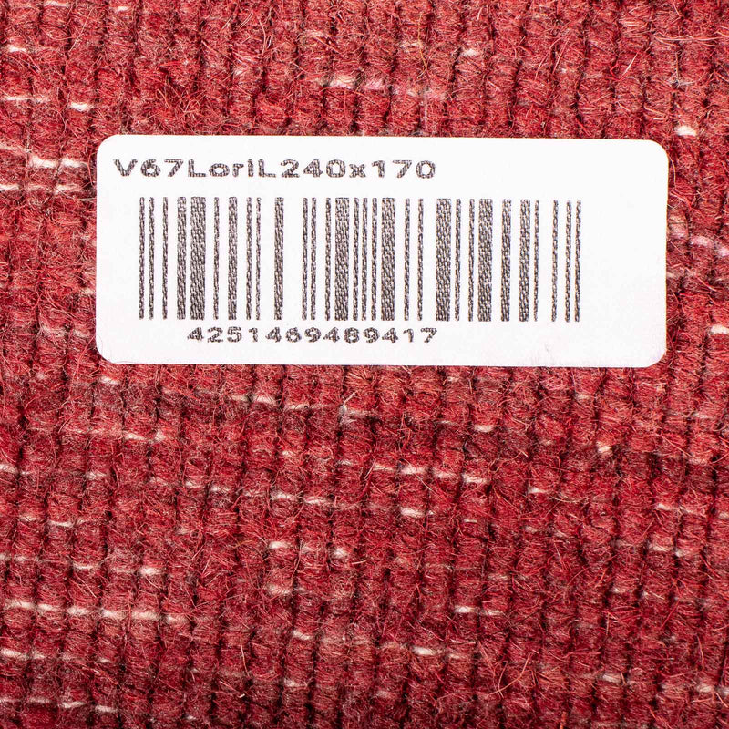 Tapis Gabbeh - Loribaft Softy - 240 x 170 cm - rouge foncé