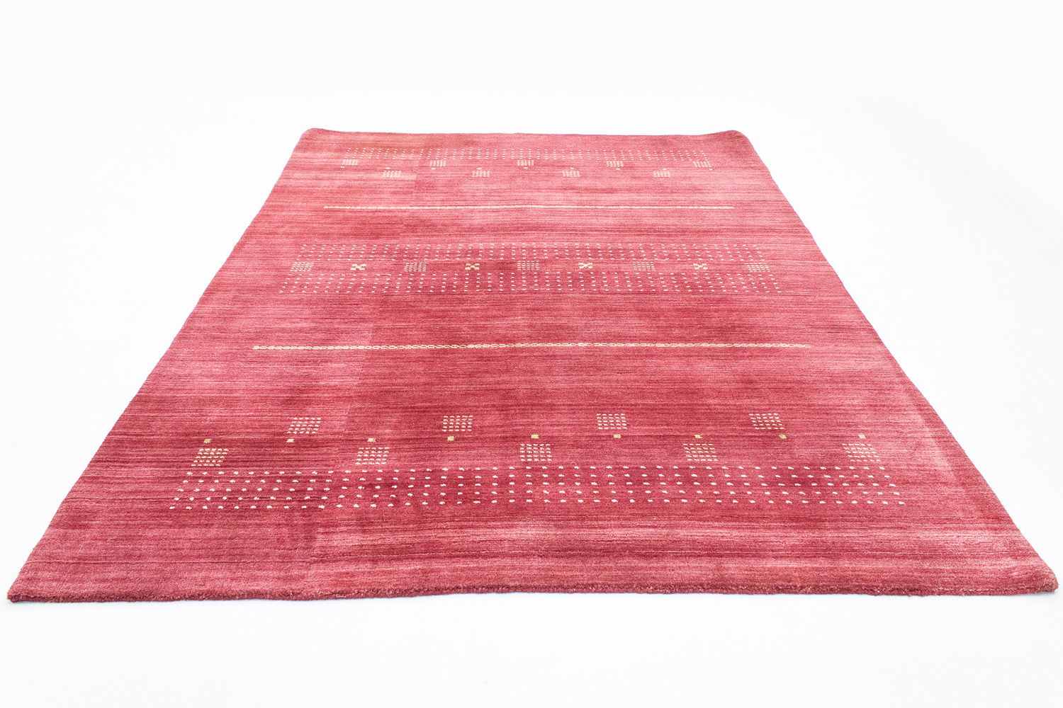 Tapis Gabbeh - Softy - 240 x 170 cm - rouge