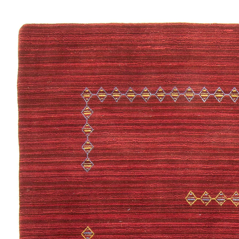 Tapis Gabbeh - Loribaft Softy - 240 x 170 cm - rouge foncé