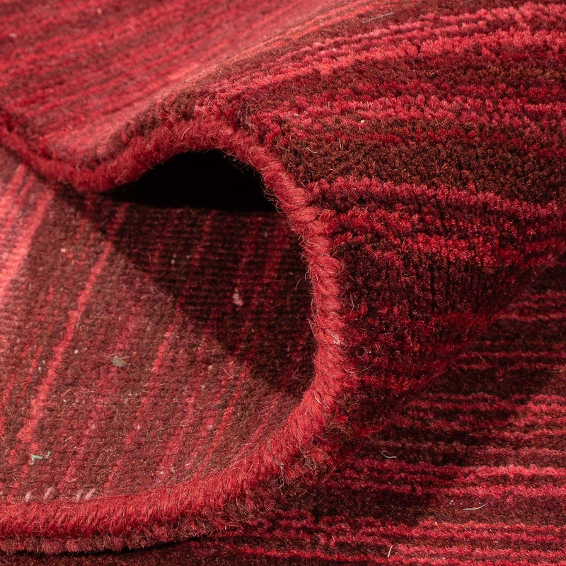 Tapis Gabbeh - Loribaft Softy - 240 x 170 cm - rouge foncé