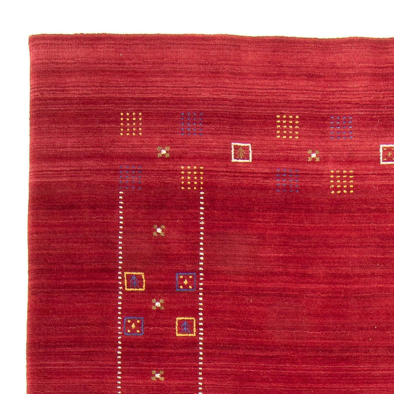 Tapis Gabbeh - Loribaft Softy - 240 x 170 cm - rouge foncé