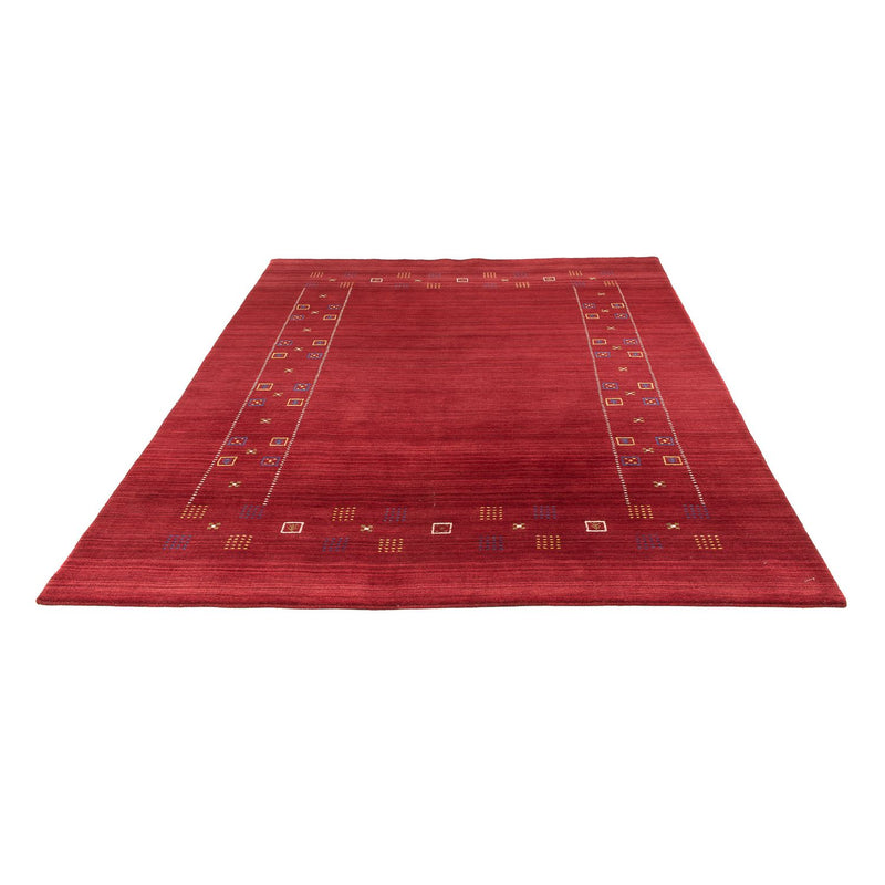 Tapis Gabbeh - Loribaft Softy - 240 x 170 cm - rouge foncé