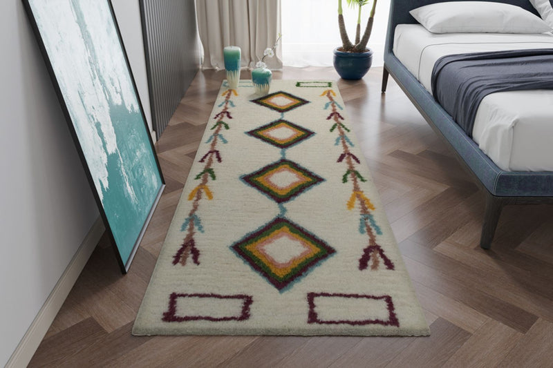 Tapis en laine - Bedouin Bliss - tapis de couloir