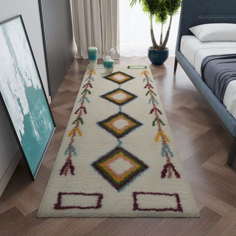 Tapis en laine - Bedouin Bliss - tapis de couloir