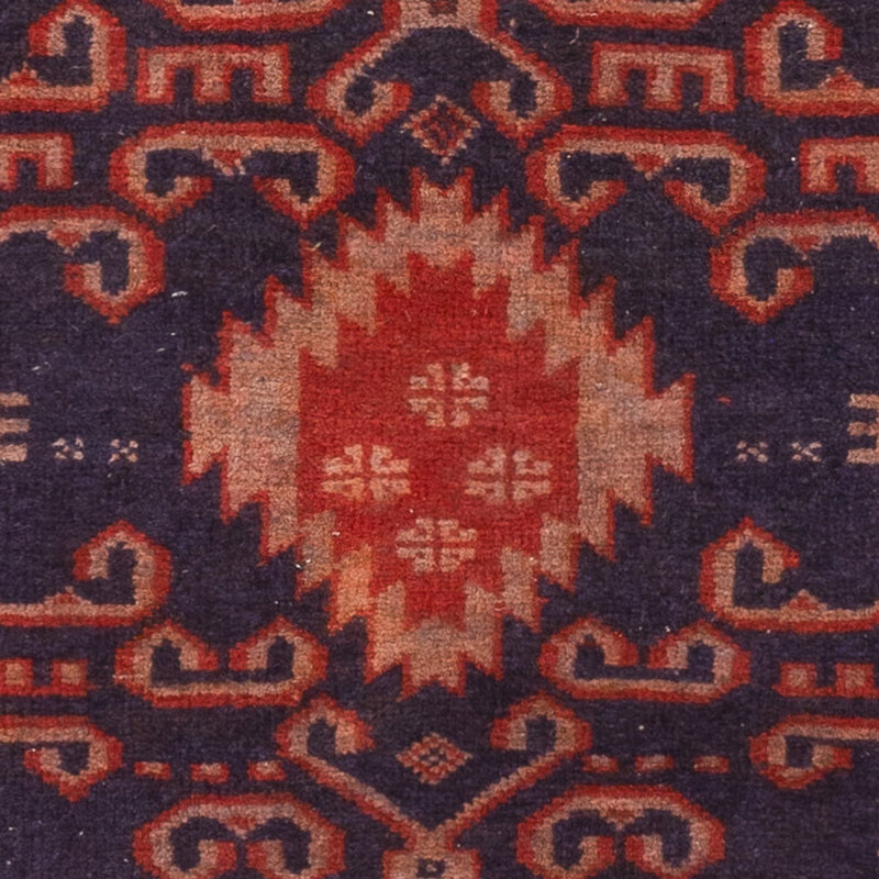 Tapis Belutsch - 120 x 60 cm - rouge bordeaux