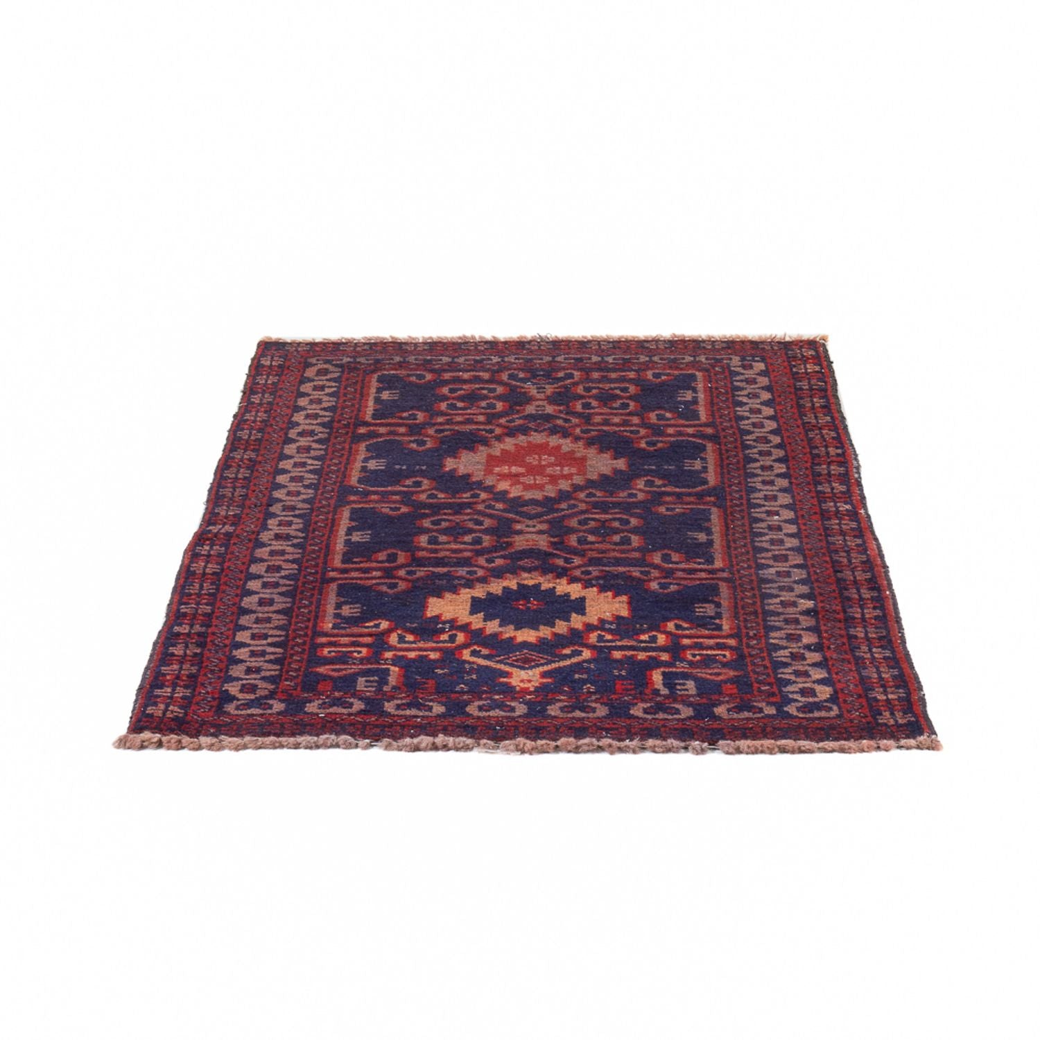 Tapis Belutsch - 120 x 60 cm - rouge bordeaux