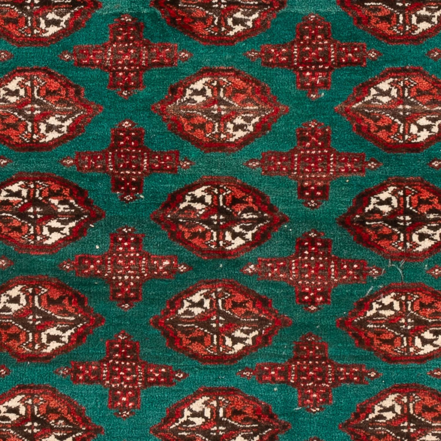 Tapis Turkaman - 117 x 95 cm - multicolore