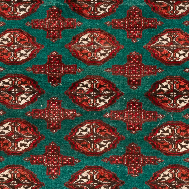 Tapis Turkaman - 117 x 95 cm - multicolore