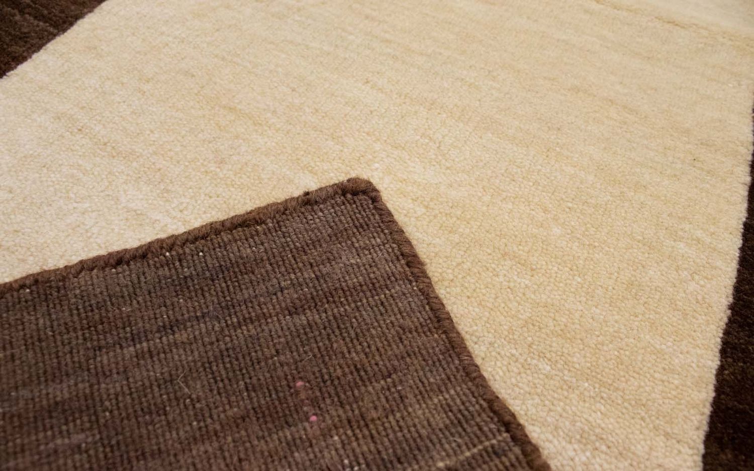 Tapis en laine - 110 x 60 cm - beige
